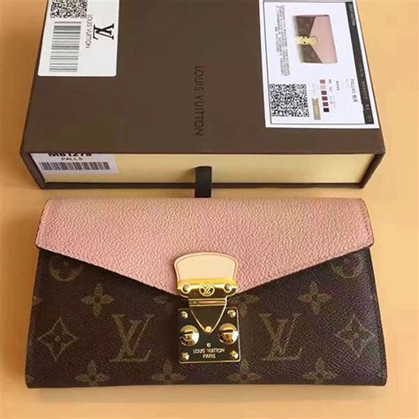 louis vuitton pink plush wallet|louis vuitton pink monogram.